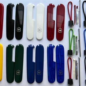 Victorinox 91 mm Plus Set Scales, Cover, Handles, Grips, Griffschalen, SAK image 1