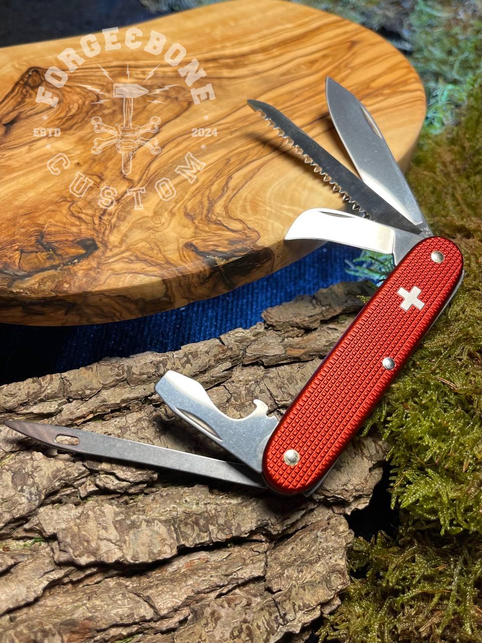 鎌 Victorinox First Mate Alox Old Cross 93 Mm (0.8160.20) - Etsy