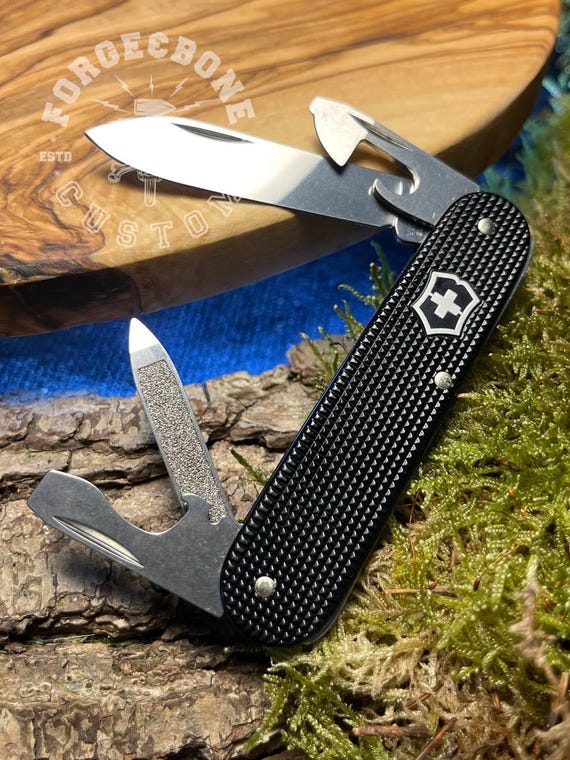 Victorinox Cadet Alox 5 Colors Black 0.2600.L1223 - Etsy