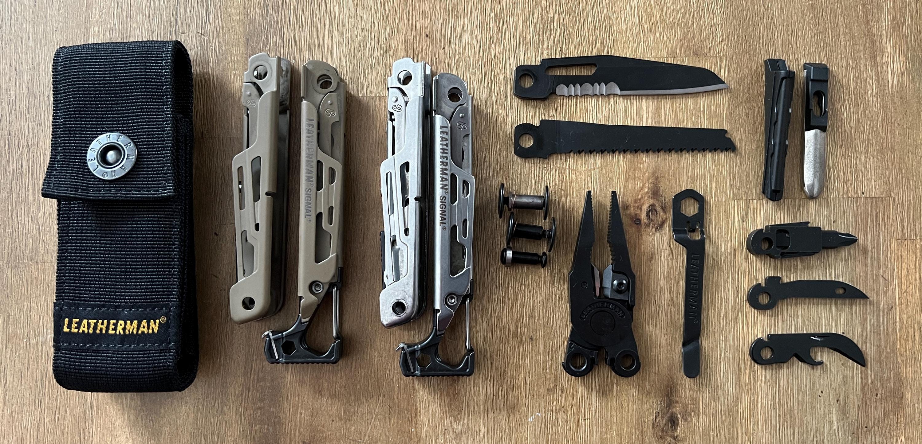 Leatherman Mod Replacement Signal Black Tan Genuine Original - Etsy