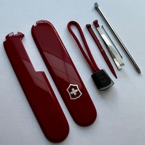 Victorinox 91 mm Plus Set Balance, Couvercle, Poignées, Grips, Griffschalen, SAK image 9