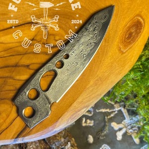Per Leatherman Skeletool/Freestyle Lama di ricambio in acciaio Damasco VG10