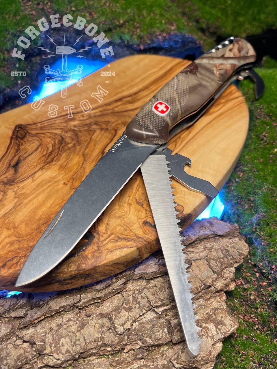 Wenger 72755 フィールドトラベラー Wenger (victorinox) Ranger 55 Realtree 'hardwoods' Scales (1.077