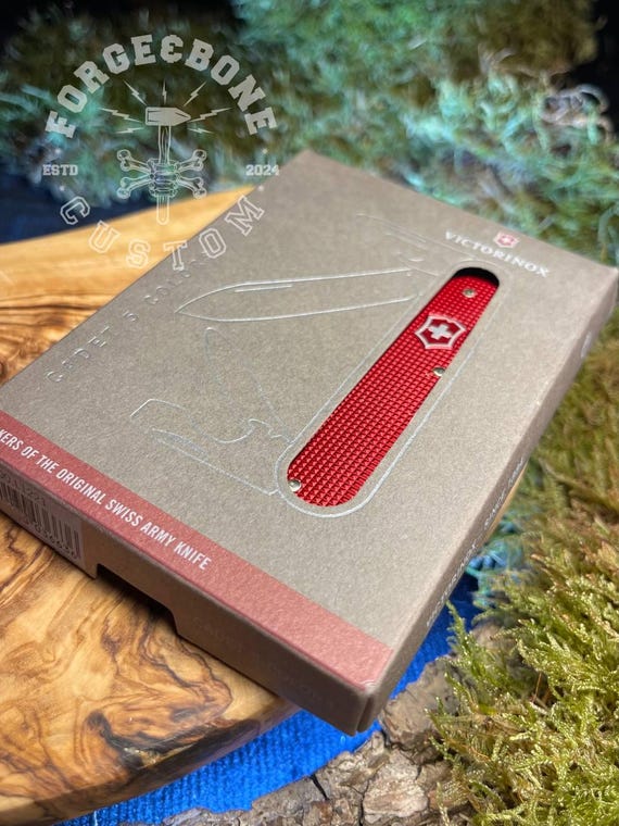 Victorinox Cadet Alox 5 Colors Red 0.2600.L1221 - Etsy
