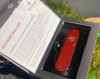 Victorinox Cadet Alox Limited Edition 2018 Berry Red 0.2601.L18 - Etsy