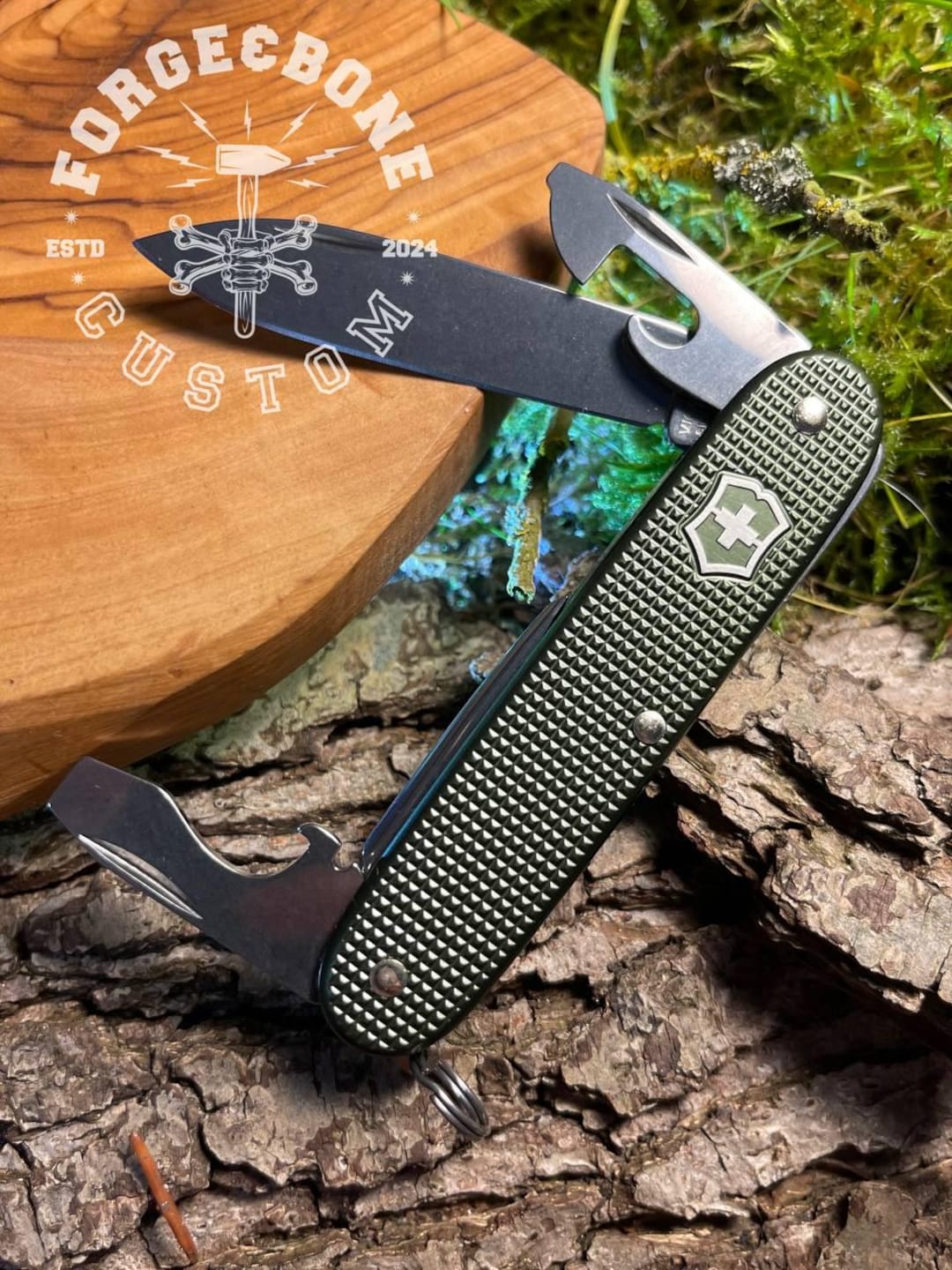 Victorinox Pioneer Alox Limited Edition 2017 Olive 0.8201.L17 - Etsy