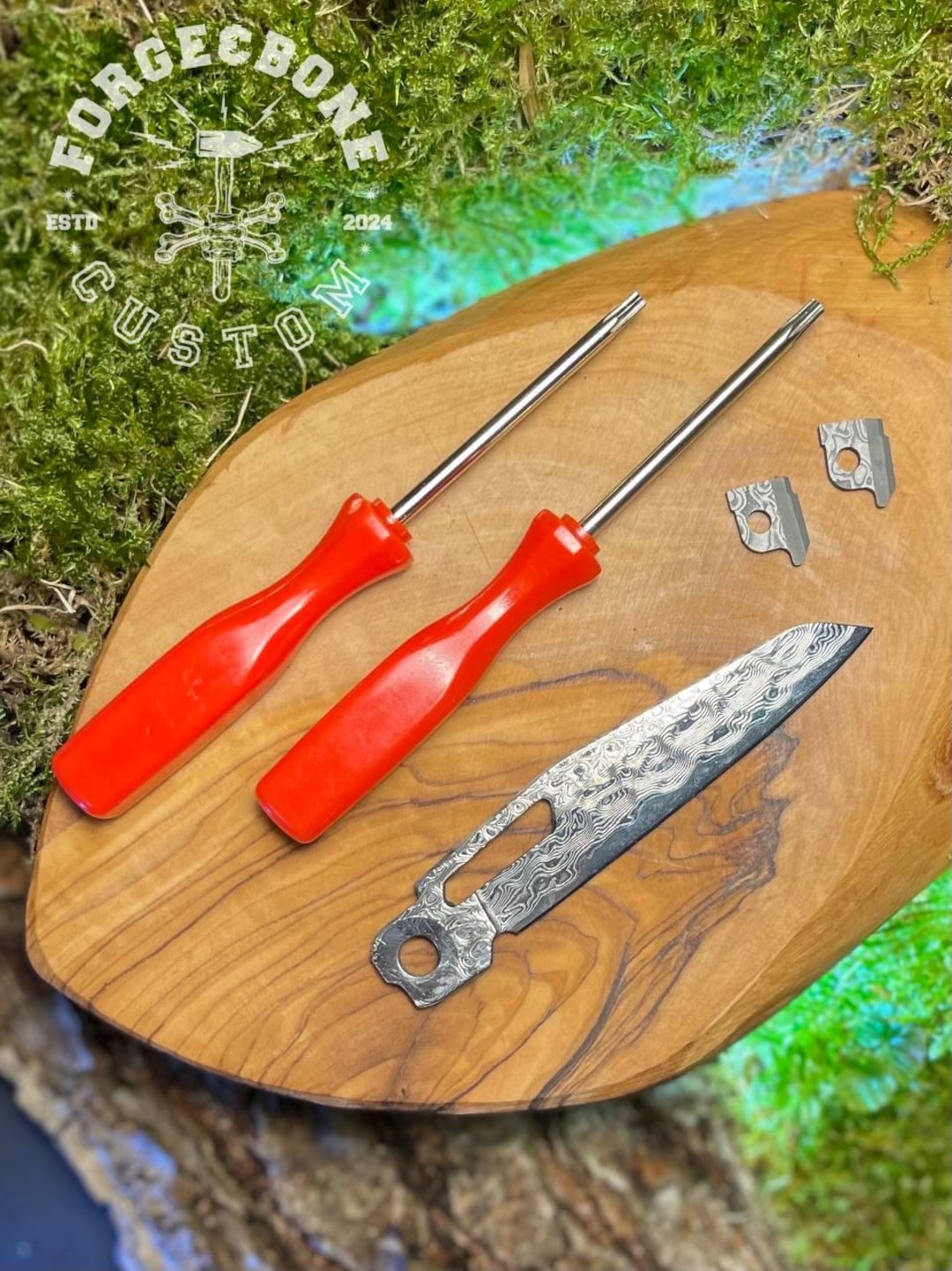 For Leatherman Signal Silver Replacement VG10 Steel Damascus Blades - Etsy