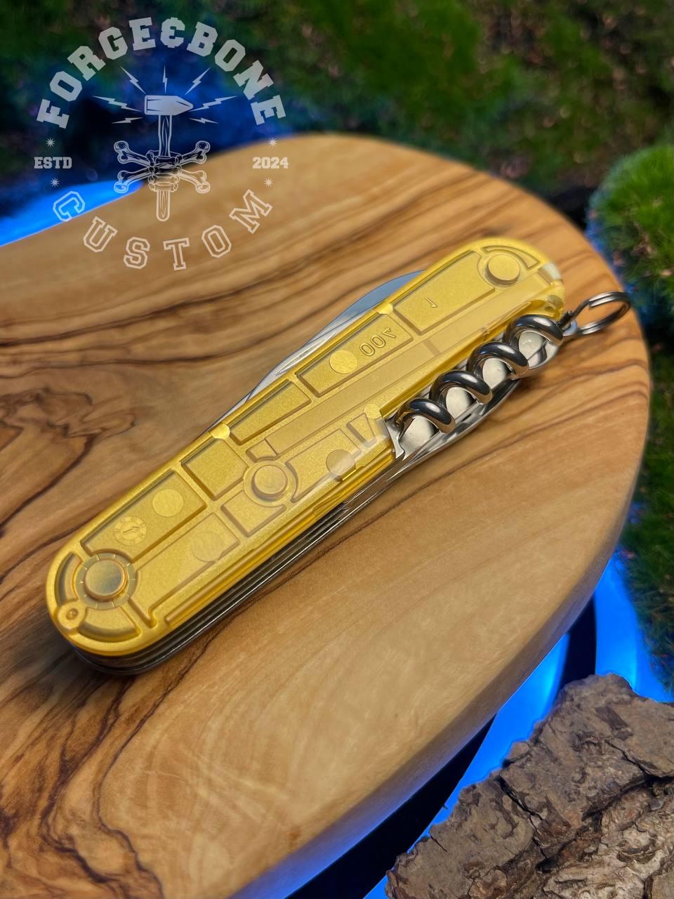 Victorinox Climber Gold Limited Edition 2016 (1.3703.T88) - Etsy