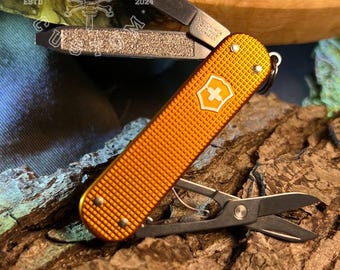 Victorinox Classic Alox Limited Edition 2007 Arancione 0.6221.L28 Nuovo con scatola