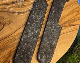 Victorinox 91 mm Plus Forged Carbon Fatcarbon® Red Scales, Cover, Handles, Grips, Griffschalen, SAK