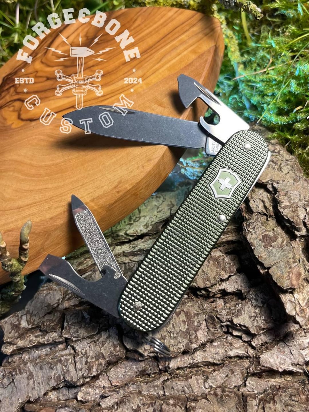 Olive Green Alox Victorinox Cadet Alox Limited Edition 2017