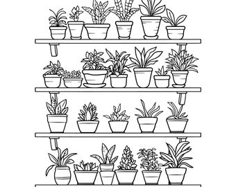 2024 Potted Plants Planner