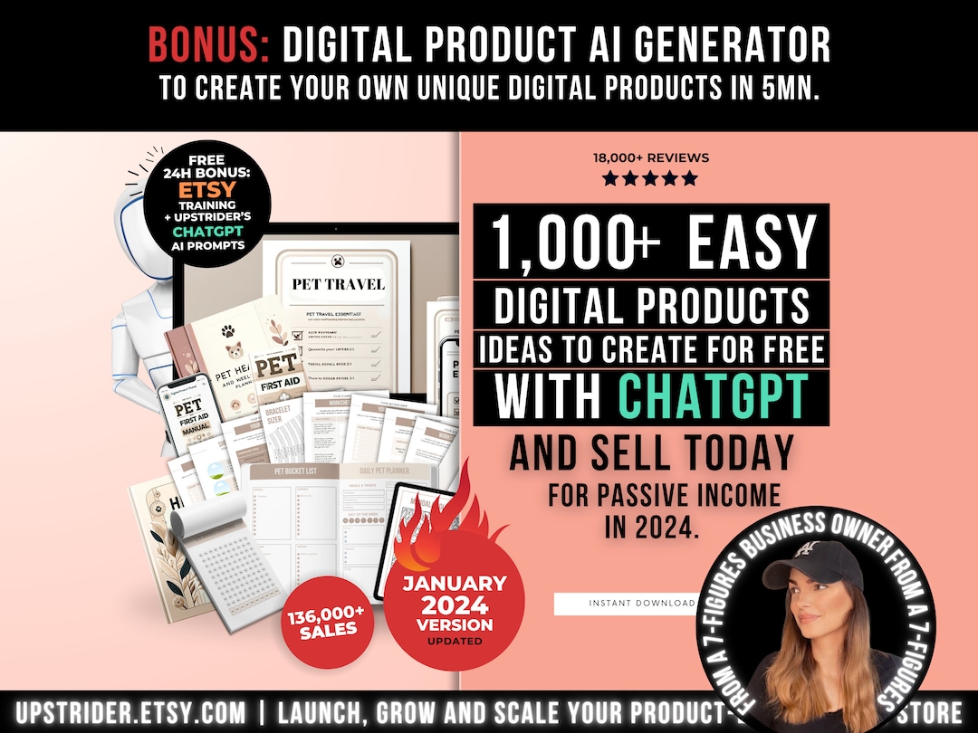 1000 Digital Products Ideas to Create and Sell Today for Passive Income ...