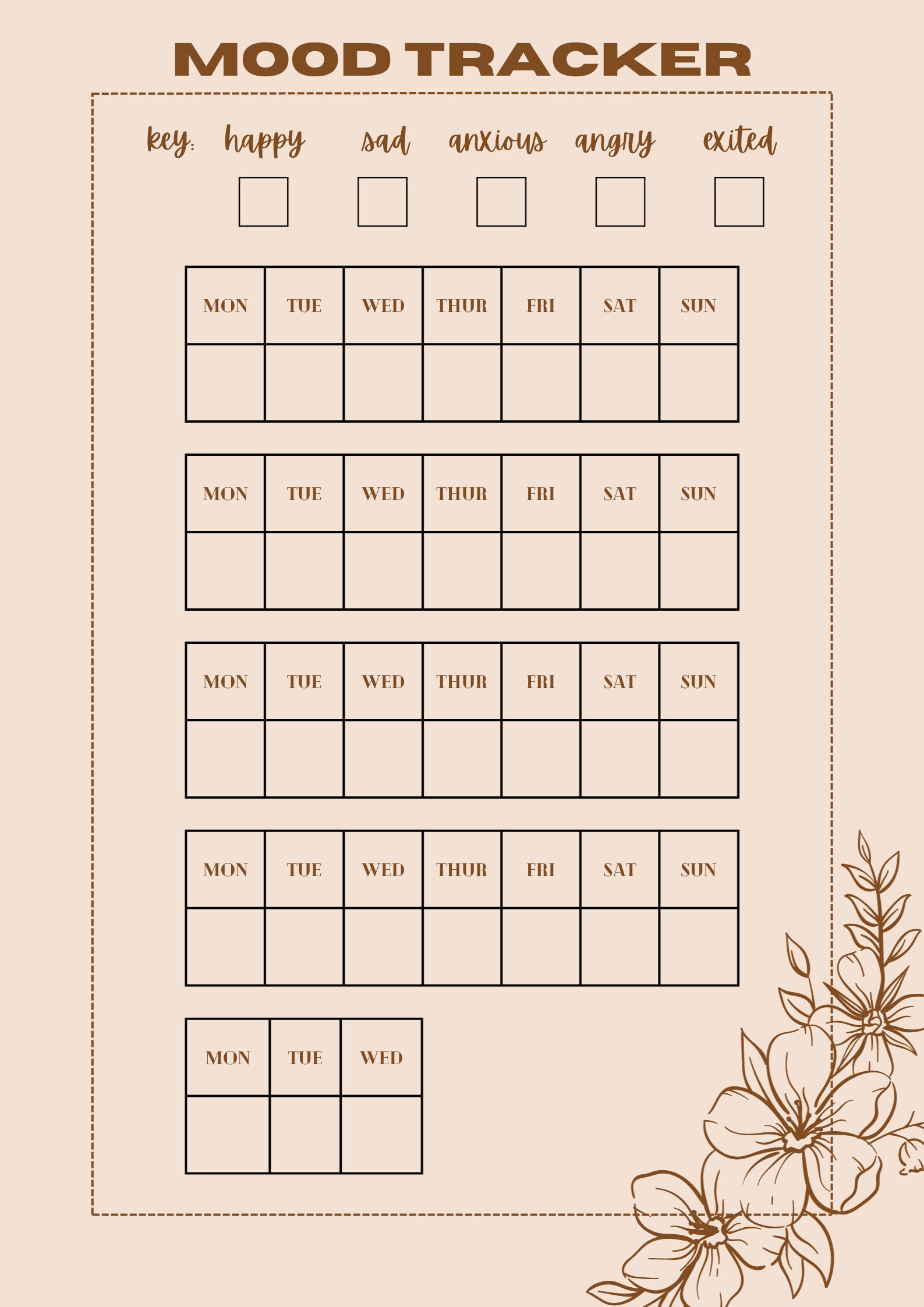 2024 Bullet Journal 21 Printable Pages - Etsy