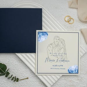 Invito di fidanzamento in stile vintage - Testo personalizzato