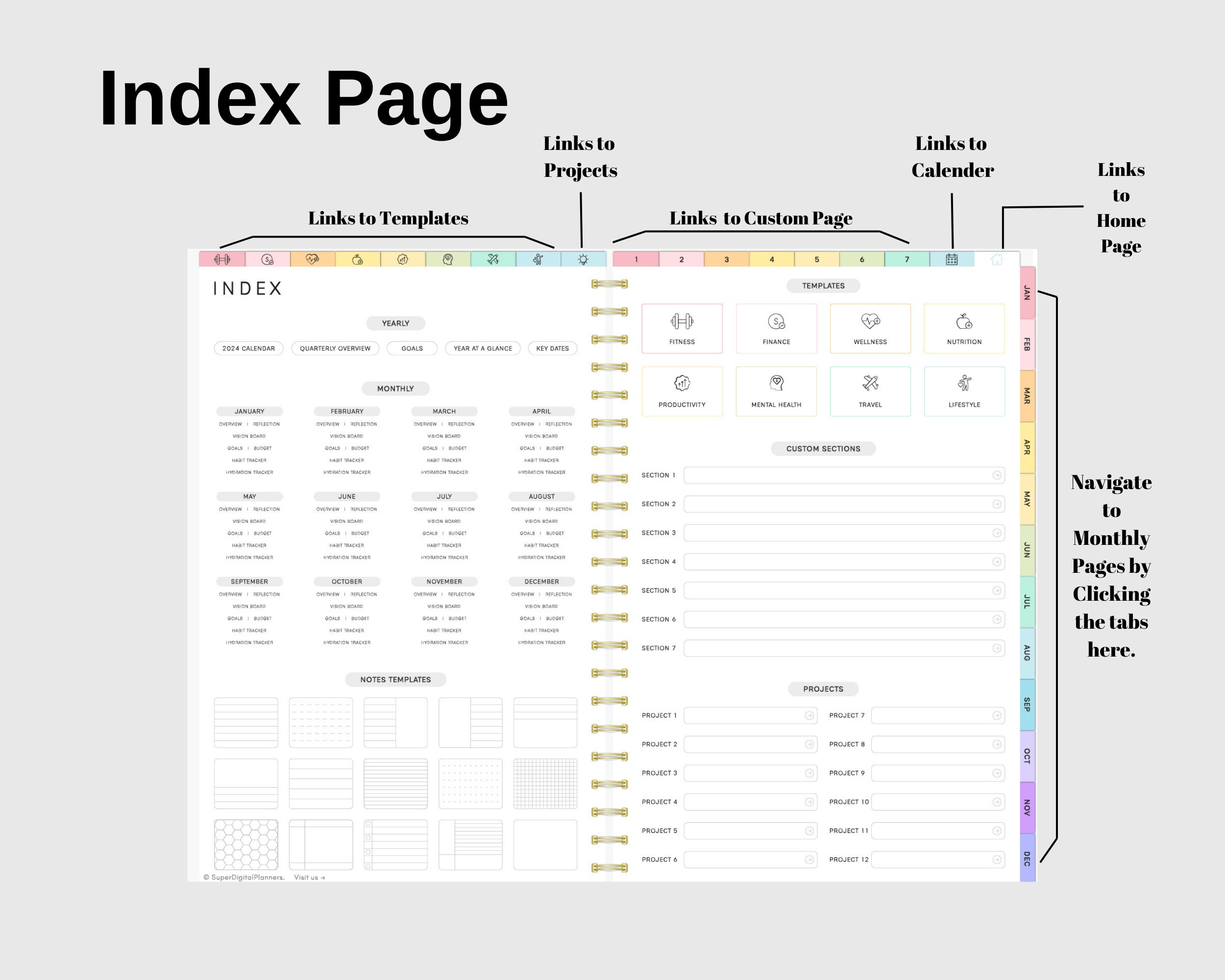 20242025 Calendars, 2024 Calendar Printable, Financial Planner