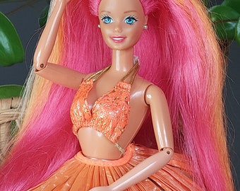 Vintage *Hula Hair Barbie* 1990s