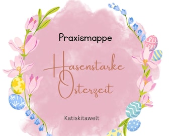 Praxismappe "Hasenstarke Osterzeit" für Kita, Kindertagespflege & Grundschule als digitaler Download/ Projektmappe mit Kamishibai für Ostern