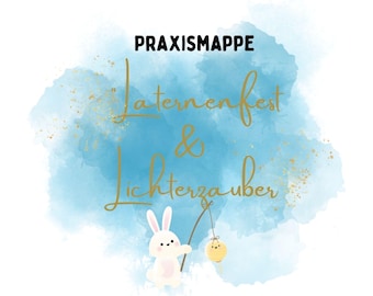 Carpeta práctica “Festival de los Faroles y Magia de las Luces” para guardería y primaria en formato descarga digital / Carpeta de proyecto con fichas de trabajo e ideas