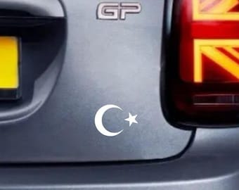 2x Ayyildiz Türkiye / Türkiye-stickers