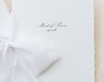 Maid of Honor Speech Book, Maid of Honor Speech, Wedding Speech Book, Maid of Honor Toast Booklet