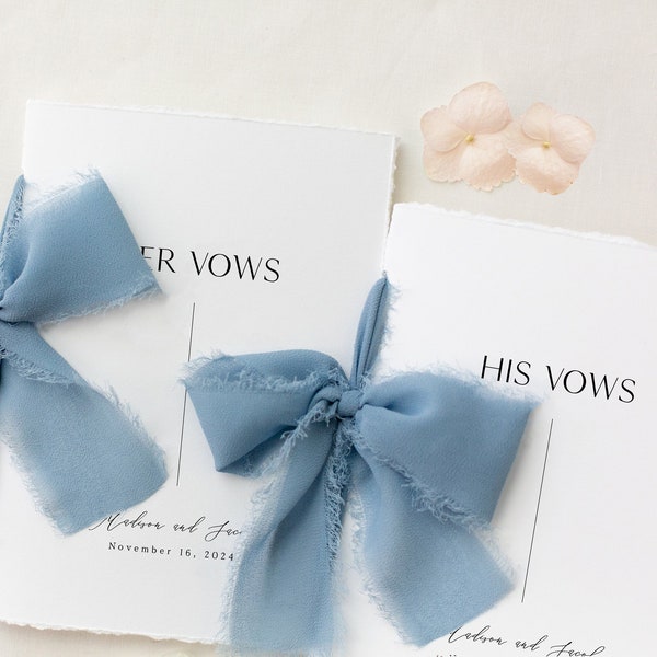 Minimalistic Vow Book Sets | Custom Vow Books Sets | Personalized Cotton Paper Vow Book Sets | Handmade Vow Books | Vow Books His and Hers