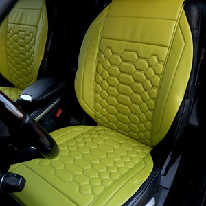 Fundas para asientos de coche de cuero ecológico para automóviles, fundas universales para asientos de coche, kit interior para coche, fundas personalizadas para asientos, fundas antideslizantes, fundas para vehículos