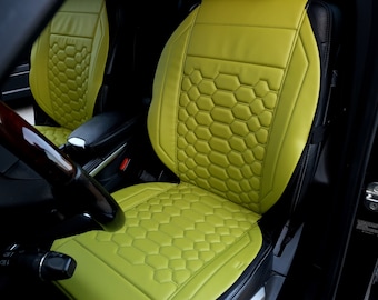 Car Seat Covers Automotive Eco-Leather, Universal Fit Car Seat Covers, Car Interior Kit, Custom Seat Covers, Nonslip Covers, Vehicle Covers