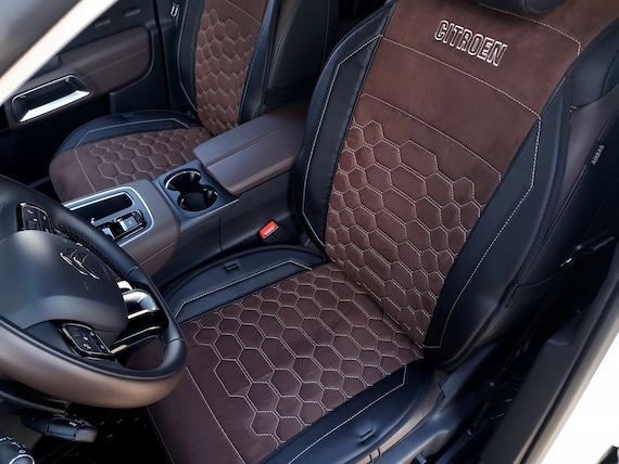 Custom leather car seat covers discount