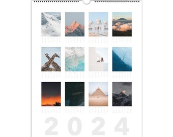 2024 Photography Wall Calendar by Simplycher