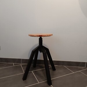 Tabouret amovible style industriel image 1