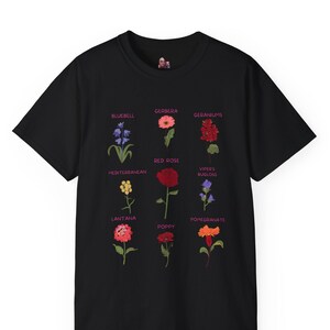 Floral Design T Shirt