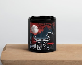 Schoonheid en het beest koffiemok