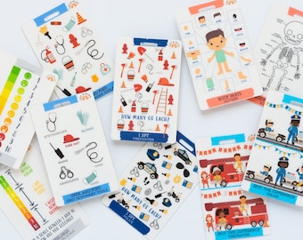 Emergency Department Badge Reel Cards, ER Badge Reel, Peds ER, Social Worker, ER Nurse, Child Life Badge, Pediatric Badge Reel ,Lets Play