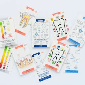 Cartões de crachá odontológico VERTICAL, amigo de crachá odontológico pediátrico, higiene dental, presente para crachá de assistente odontológico, dentista pediátrico, vamos brincar