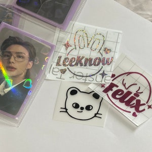 decalques stray kids skzoo para pastas/lightstick