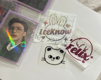 stray kids skzoo decal vinyls for binders/lighstick