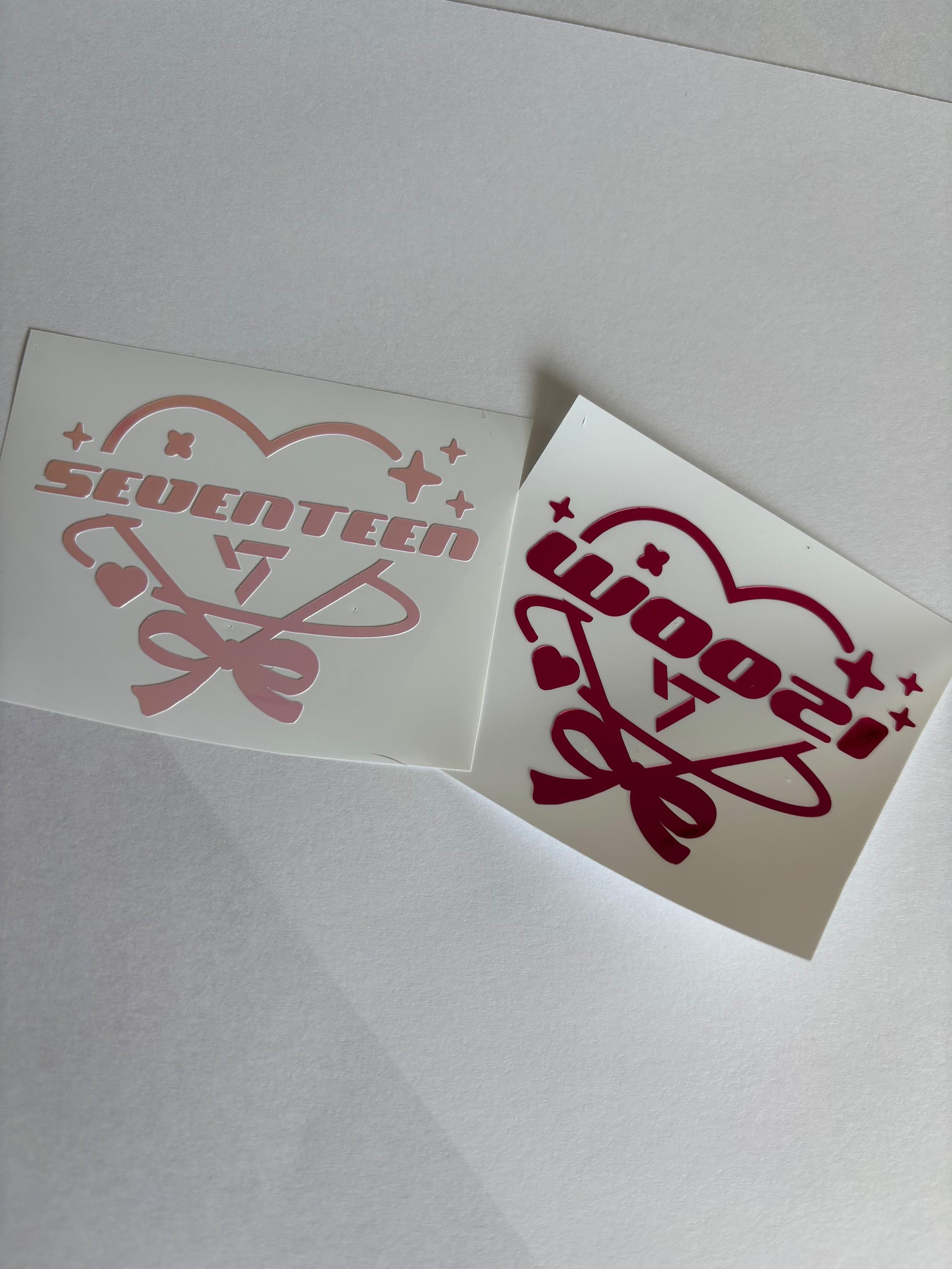 Seventeen name sticker - Etsy 日本