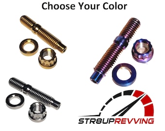 Titanium Intake Exhaust Turbo Manifold Studs M8 M10