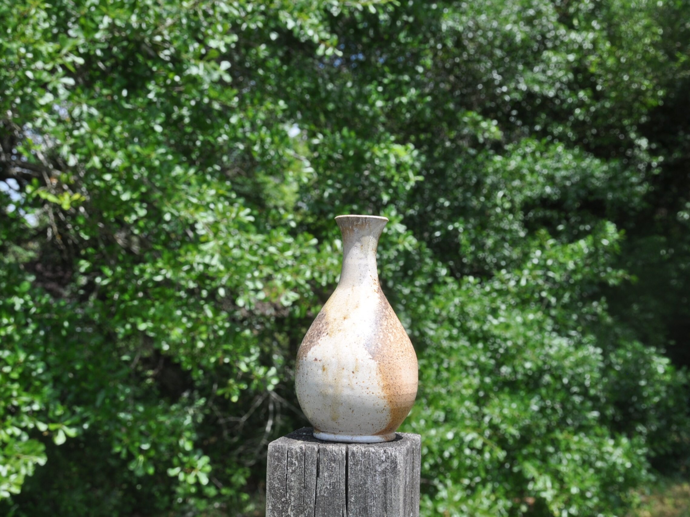 Wheel Thrown Stoneware Pottery Vase, Wood-fired - Etsy