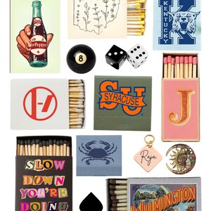 Custom Matchbox Art | Matchbox Print Art Wall Art