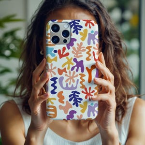 Matisse Art Phone Case,Abstract Impressionism Style,iPhone 16 15 14 13 12 Pro Max, Samsung S25 S24 S23 FE, Pixel 9 8 7 6 Pro