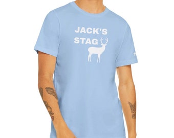 Personalized Stag Tee - Premium Unisex Crewneck T-shirt