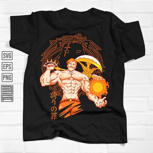 Anime Vector, Anime SVG, Ready for Print, Cricut, Sublimation and DTF transfer, svg, eps, png