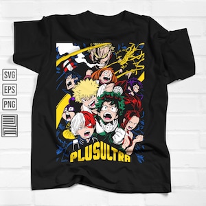 Anime Vector, Anime SVG, Ready for Print, Cricut, Sublimation and DTF transfer, svg, eps, png