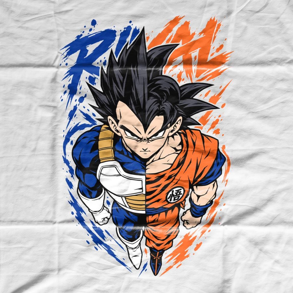 Dragon Ball Z Dtf Designs - Etsy