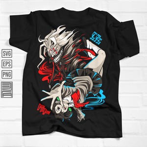 Anime Vector, Anime SVG, Ready for Print, Cricut, Sublimation and DTF transfer, svg, eps, png