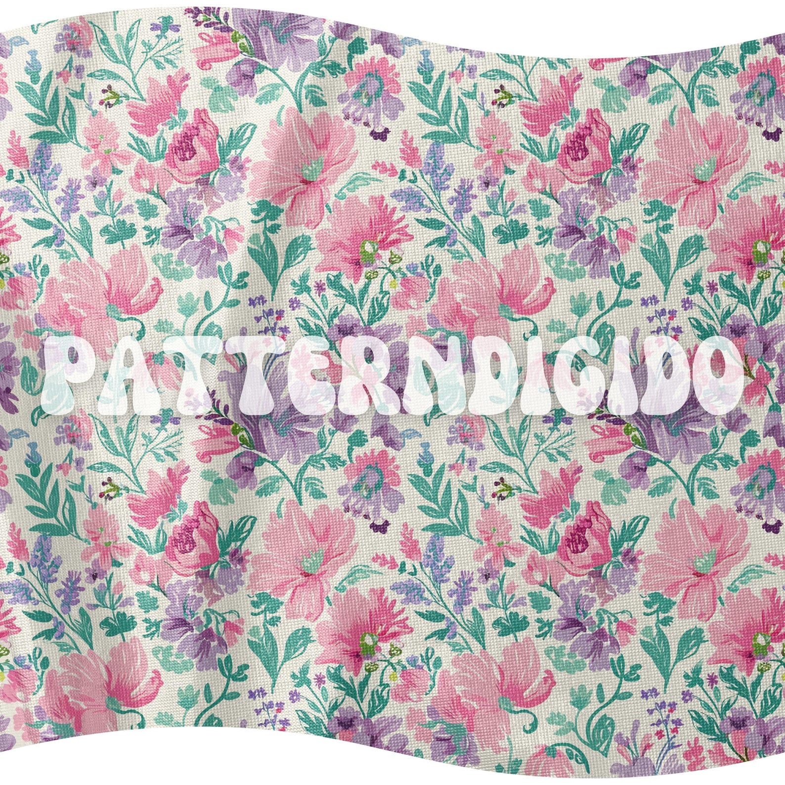 Preppy Floral Seamless Repeating Pattern File for Sublimation Fabric ...
