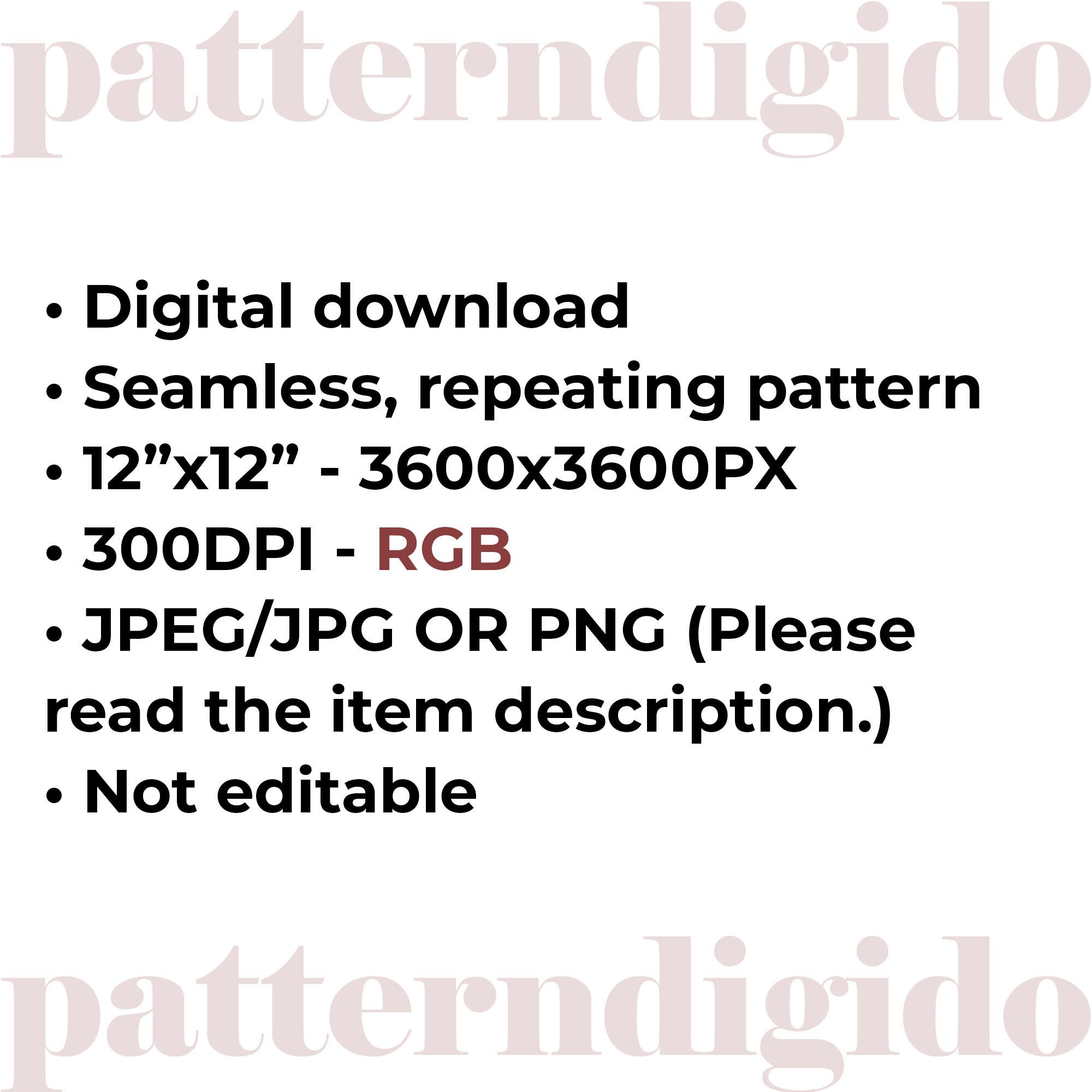 Floral Easter Spring Seamless Repeating Pattern File for Sublimation ...