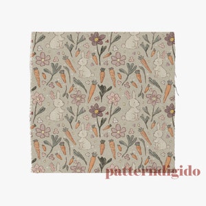 Floral Easter Spring Seamless Repeating Pattern File for Sublimation ...